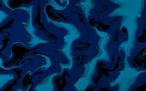 Preview wallpaper paint, stains, fluid art, liquid, blue