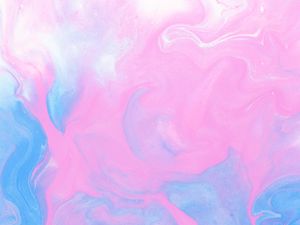 Preview wallpaper paint, stains, fluid art, abstraction, liquid, blue