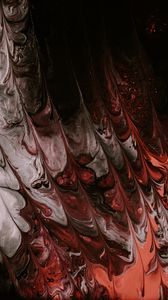 Preview wallpaper paint, stains, fluid art, abstraction, red