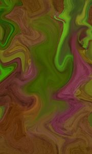 Preview wallpaper paint, stains, fluid art, abstraction, colorful, waves
