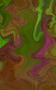 Preview wallpaper paint, stains, fluid art, abstraction, colorful, waves