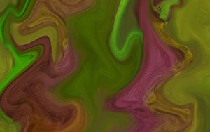 Preview wallpaper paint, stains, fluid art, abstraction, colorful, waves