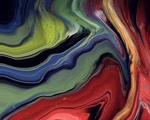 Preview wallpaper paint, stains, fluid art, abstraction, distortion