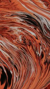 Preview wallpaper paint, stains, fluid art, abstraction, art, brown