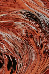 Preview wallpaper paint, stains, fluid art, abstraction, art, brown