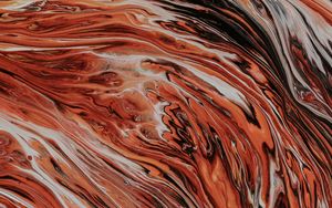 Preview wallpaper paint, stains, fluid art, abstraction, art, brown