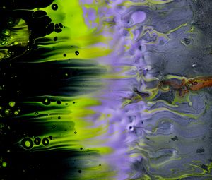 Preview wallpaper paint, stains, fluid art, abstract, spots, colorful