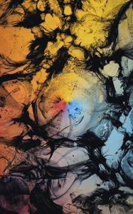 Preview wallpaper paint, stains, gradient, colorful, abstraction