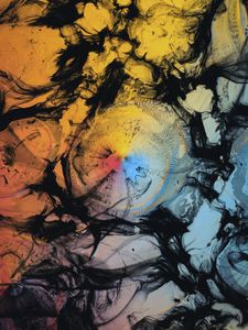 Preview wallpaper paint, stains, gradient, colorful, abstraction