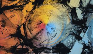 Preview wallpaper paint, stains, gradient, colorful, abstraction