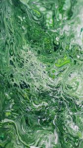 Preview wallpaper paint, stains, green, spots, abstraction
