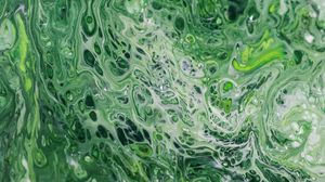 Preview wallpaper paint, stains, green, spots, abstraction