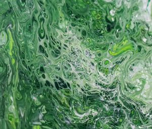 Preview wallpaper paint, stains, green, spots, abstraction