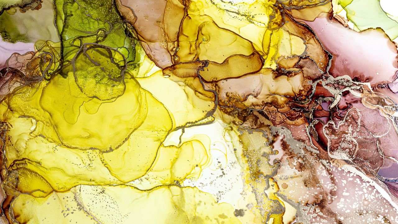 Wallpaper paint, stains, lines, abstraction