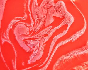 Preview wallpaper paint, stains, liquid, fluid art, abstraction, red