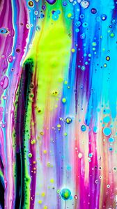 Preview wallpaper paint, stains, liquid, colorful, abstraction