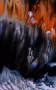Preview wallpaper paint, stains, liquid, abstraction, mixing