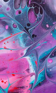 Preview wallpaper paint, stains, liquid, mixing, abstraction, colorful