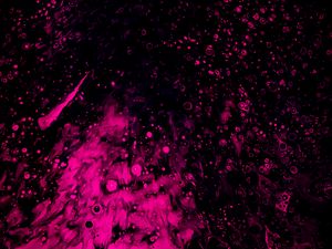 Preview wallpaper paint, stains, liquid, pink, black
