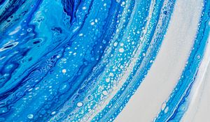 Preview wallpaper paint, stains, macro, abstraction, blue