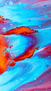 Preview wallpaper paint, stains, macro, liquid, colorful, abstraction
