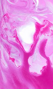 Preview wallpaper paint, stains, mixing, abstraction, purple, white