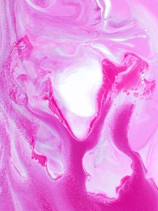 Preview wallpaper paint, stains, mixing, abstraction, purple, white