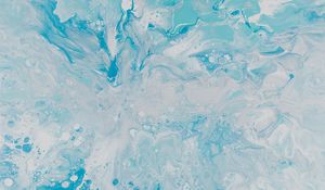 Preview wallpaper paint, stains, mixing, abstraction, blue