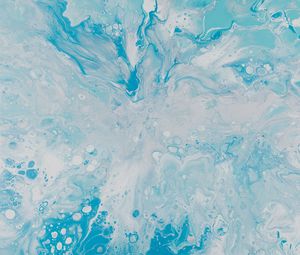 Preview wallpaper paint, stains, mixing, abstraction, blue