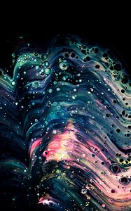 Preview wallpaper paint, stains, mixing, colorful, abstraction
