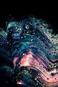 Preview wallpaper paint, stains, mixing, colorful, abstraction