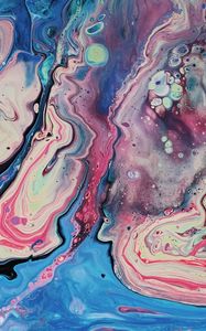 Preview wallpaper paint, stains, mixing, liquid, abstraction, colorful