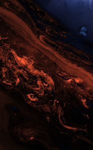 Preview wallpaper paint, stains, mixing, abstraction, red