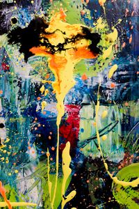 Preview wallpaper paint, stains, multicolored, abstract