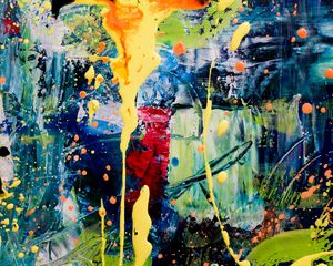 Preview wallpaper paint, stains, multicolored, abstract