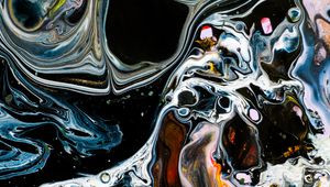 Preview wallpaper paint, stains, multicolored, painting