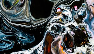 Preview wallpaper paint, stains, multicolored, painting