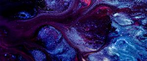 Preview wallpaper paint, stains, purple, abstraction