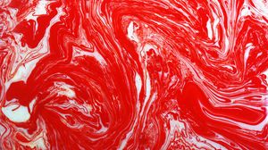 Preview wallpaper paint, stains, red, liquid