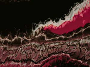 Preview wallpaper paint, stains, red, abstraction