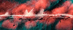 Preview wallpaper paint, stains, splashes, abstraction