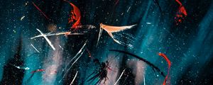Preview wallpaper paint, stains, splashes, drops, blur, abstraction