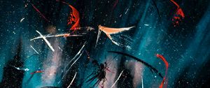 Preview wallpaper paint, stains, splashes, drops, blur, abstraction