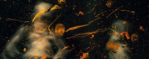 Preview wallpaper paint, stains, splashes, blur, drops