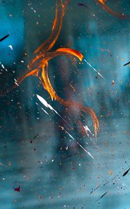Preview wallpaper paint, stains, splashes, glass, blur