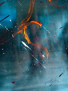 Preview wallpaper paint, stains, splashes, glass, blur