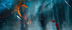 Preview wallpaper paint, stains, splashes, glass, blur