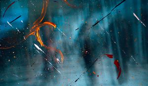 Preview wallpaper paint, stains, splashes, glass, blur