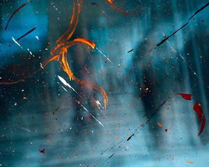 Preview wallpaper paint, stains, splashes, glass, blur