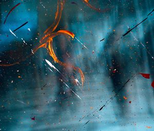 Preview wallpaper paint, stains, splashes, glass, blur